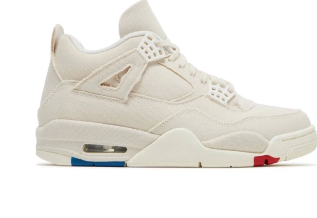4 Blank Retro Canvas Air Jordan DQ4909-100 0725
